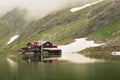 Lake BÃÂ¢lea from Romania. Royalty Free Stock Photo